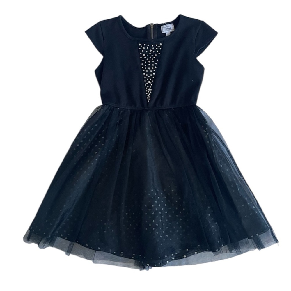 Disney D-Signed tulle sequin Formal Kids Dress Size S 7/8